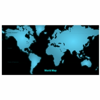 320x320 World Map Vector Png