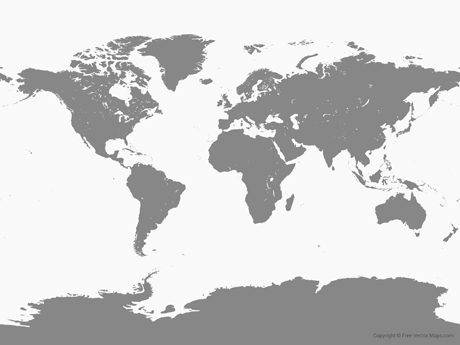 460x345 Download Free Png Free World Map Vector