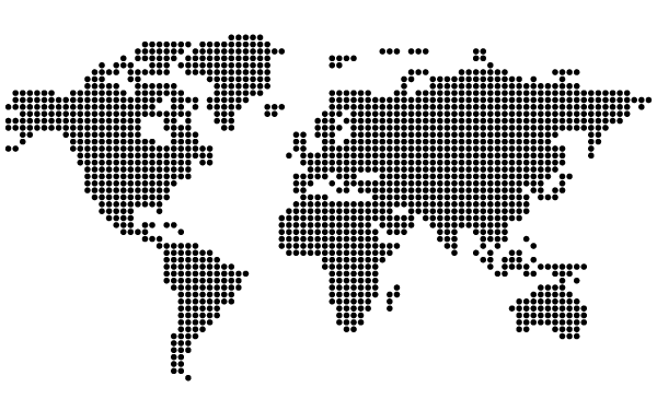 600x365 Free Dotted World Map Vector Free Vectors In World Map
