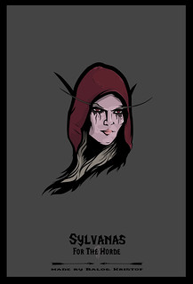 Sylvanas World Of Warcraft Vector Graphic Design Poster 217x320 Sylvanas World Of Warcraft Vector Graphic Design Poster