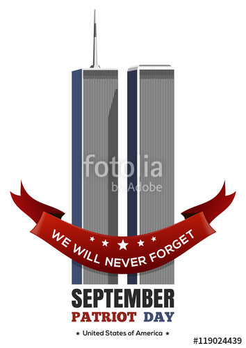 354x500 Patriot Day Design September Attacks, Twin Towers