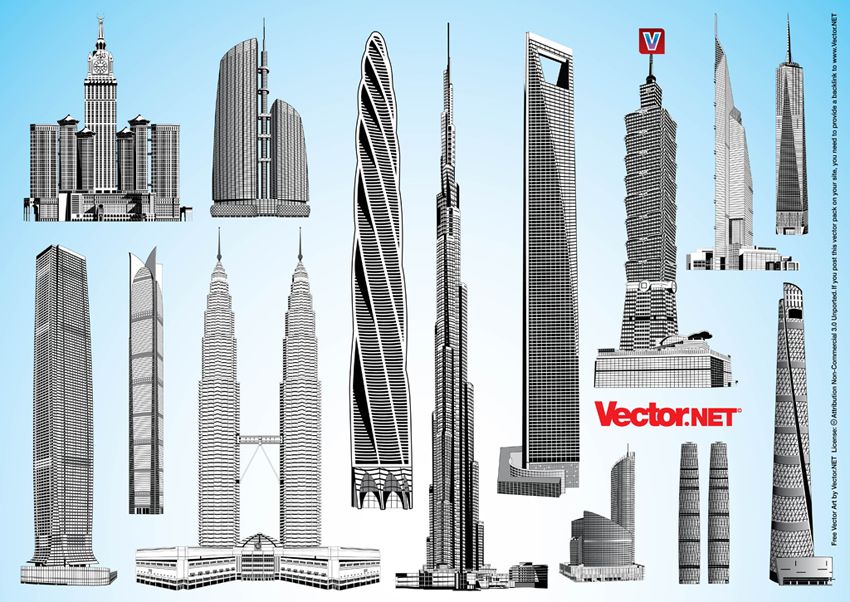 850x602 Skyscrapers Sky High Skyscrapers Tower Models, Shanghai Tower