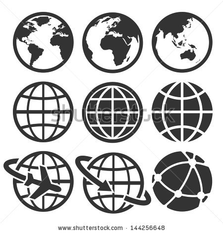 450x470 World Vector Icon