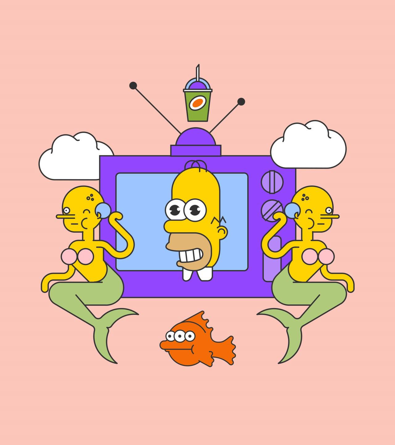 1280x1440 Enter The Geometric, Gonzo World Of Tokyo Based Vector Artist