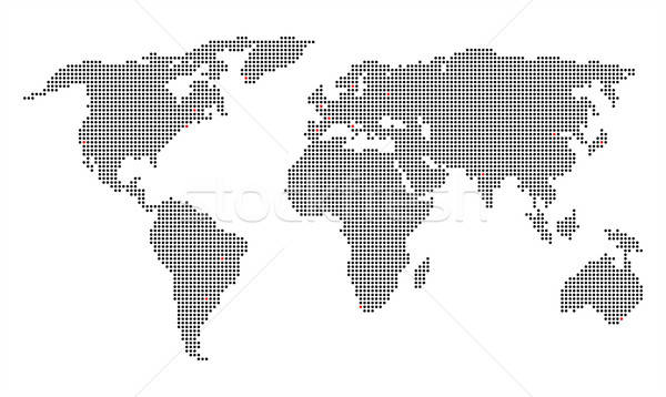 Black Pixelated Map Of The World Vector Vector Illustration 600x358 Black Pixelated Map Of The World Vector Vector Illustration