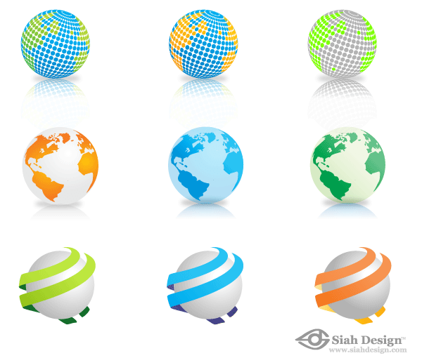 Free Vector Globes Download 600x510 Free Vector Globes Download