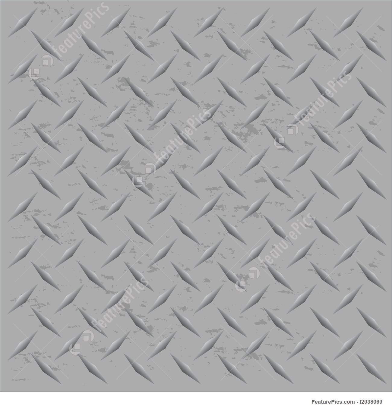 1300x1360 Texture Worn Diamond Plate Vector