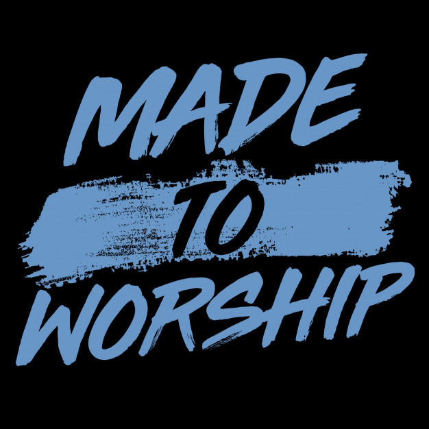 626x626 Made To Worship Vector Premium Download