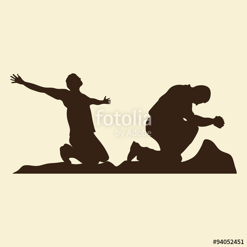 500x500 Silhouettes Of Praise And Worship Stock Image And Royalty Free