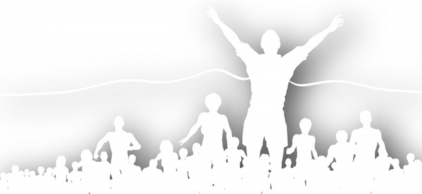 600x277 Vector Worship Crowd Free Vector Download