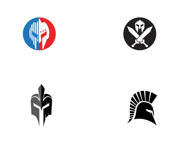 613x490 Spartan Helmet Logo Vector