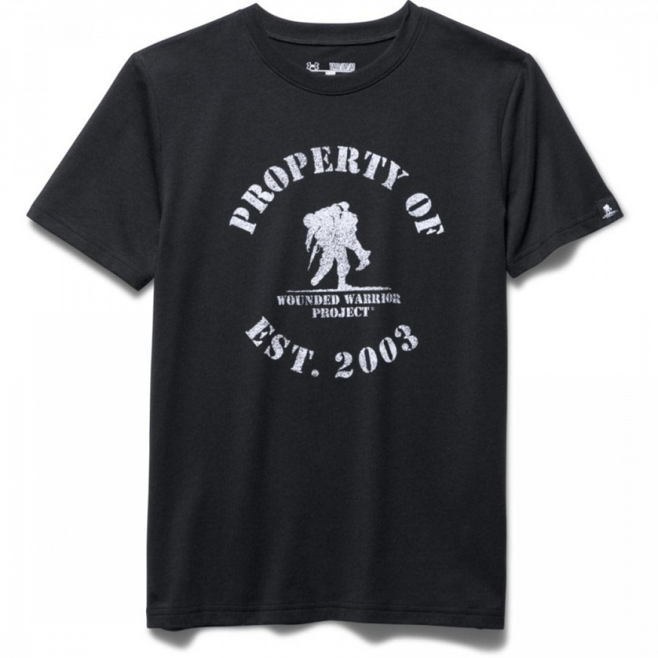 1296x1296 Under Armour Wounded Warrior Project Boys Tactical Short Sleeve T
