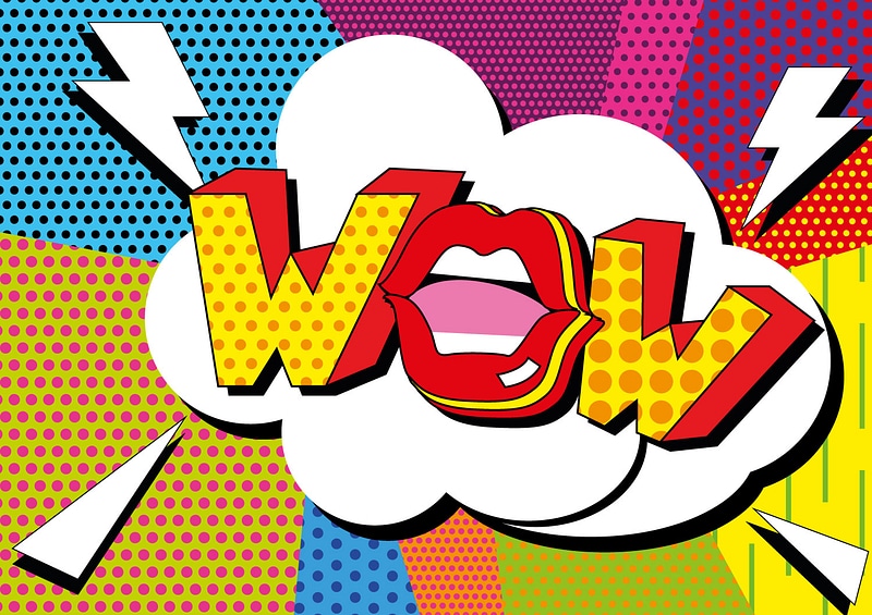 800x565 Pop Art Wow Poster Free Download Creazilla