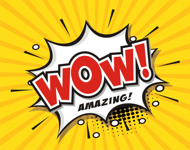 626x494 Comic Speech Bubble Cartoon Word Wow Vector Premium Download