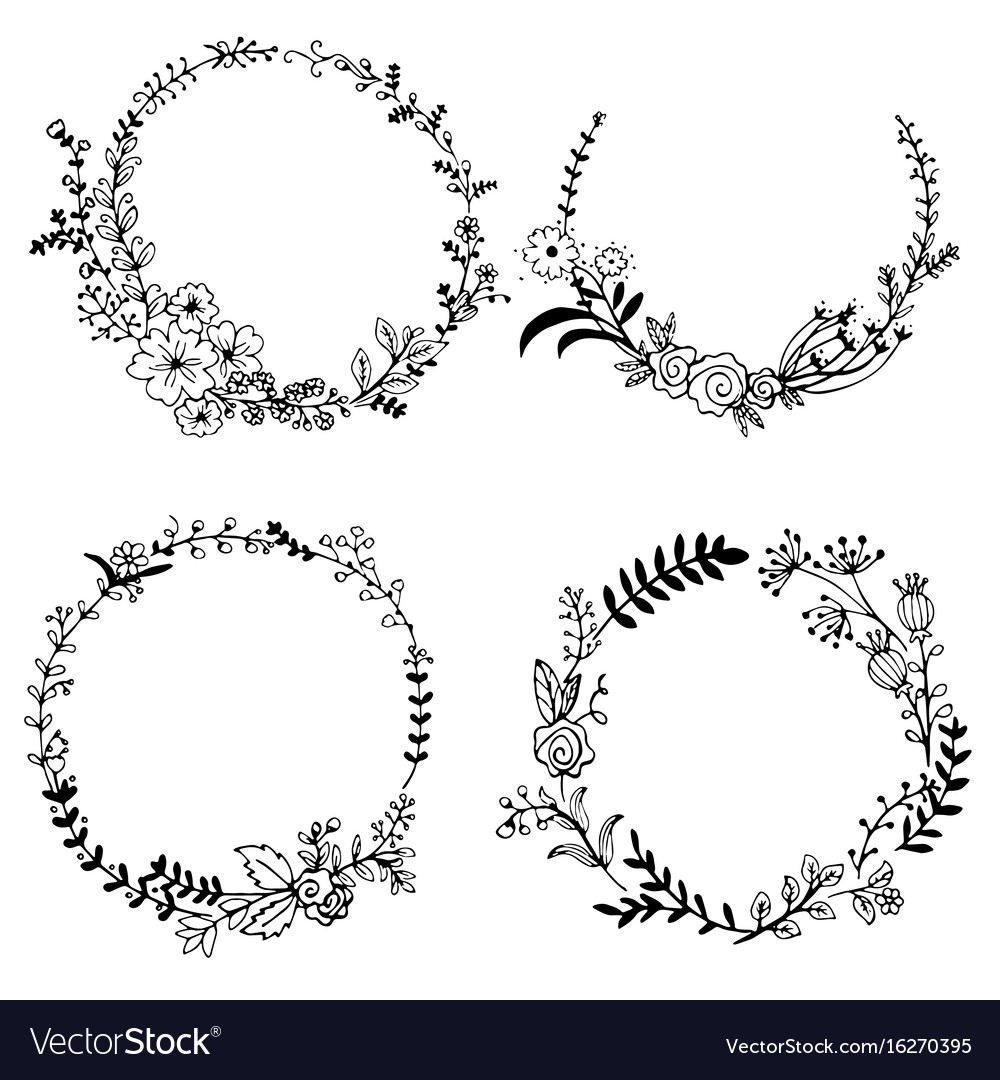1000x1080 Wreath Vector Images In Collection