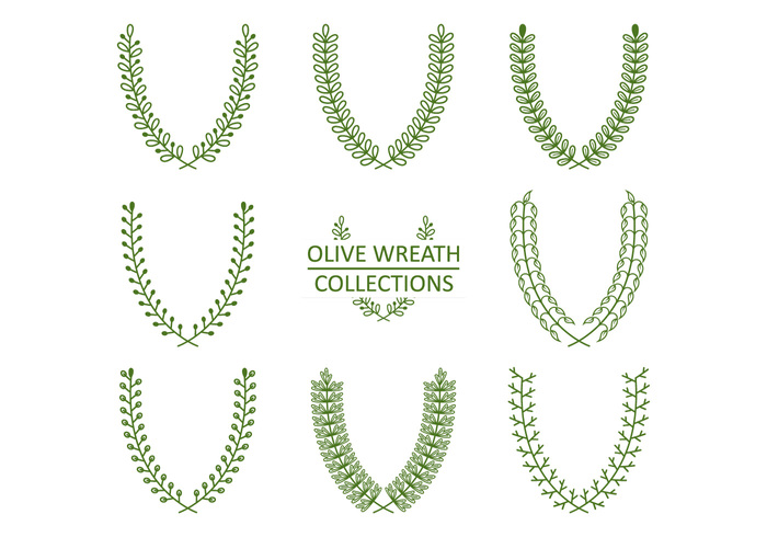 700x490 Green Decorative Wreath Vectors Free Vectors Ui Download