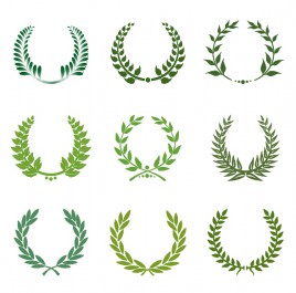 268x265 Laurel Wreaths Vector Vectors Stock For Free Download