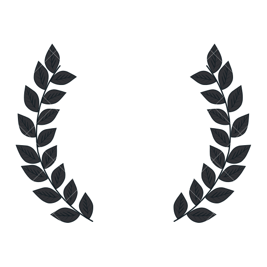 550x550 Leaf Wreath Vector Clipart Images Gallery For Free Download