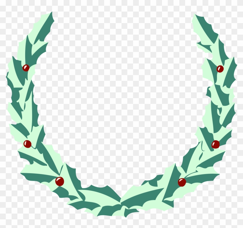 840x790 Wreath Vector Clipart Image, Hd Png Download