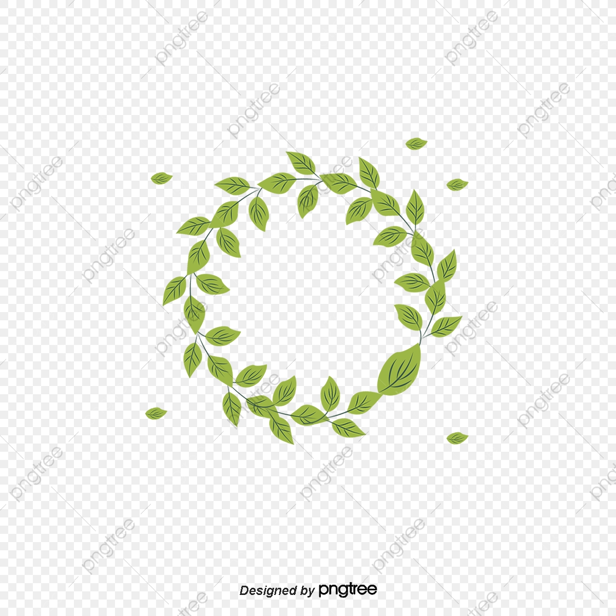 1200x1200 Clover Wreath, Wreath Vector, Green Png And Vector