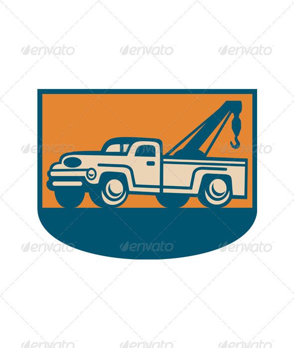 Vintage Tow Wrecker Pick Up Truck Graphic Tow Truck, Trucks 590x700 Vintage Tow Wrecker Pick Up Truck Graphic Tow Truck, Trucks