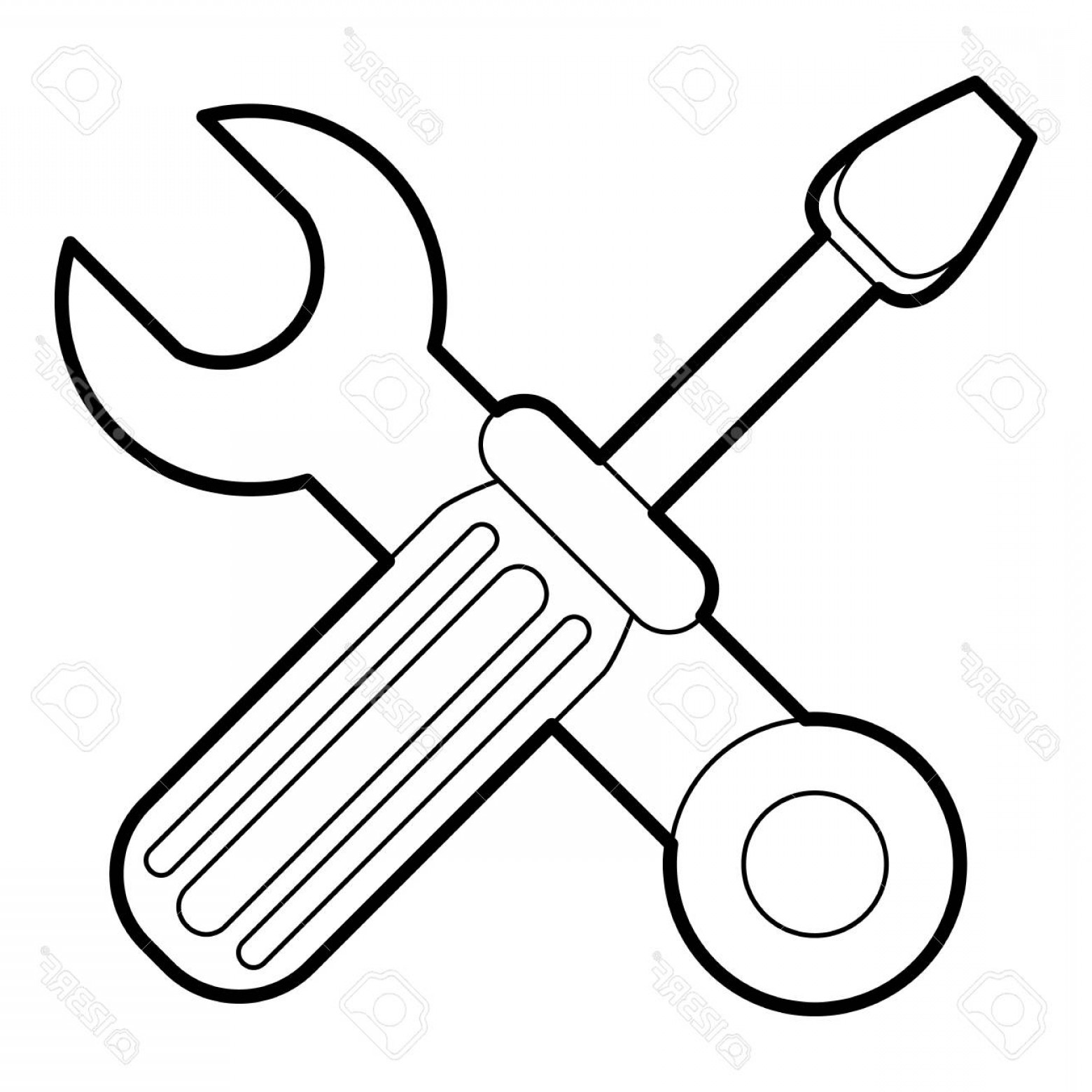 1560x1560 Screwdriver Vector Outlines Savoyuptown