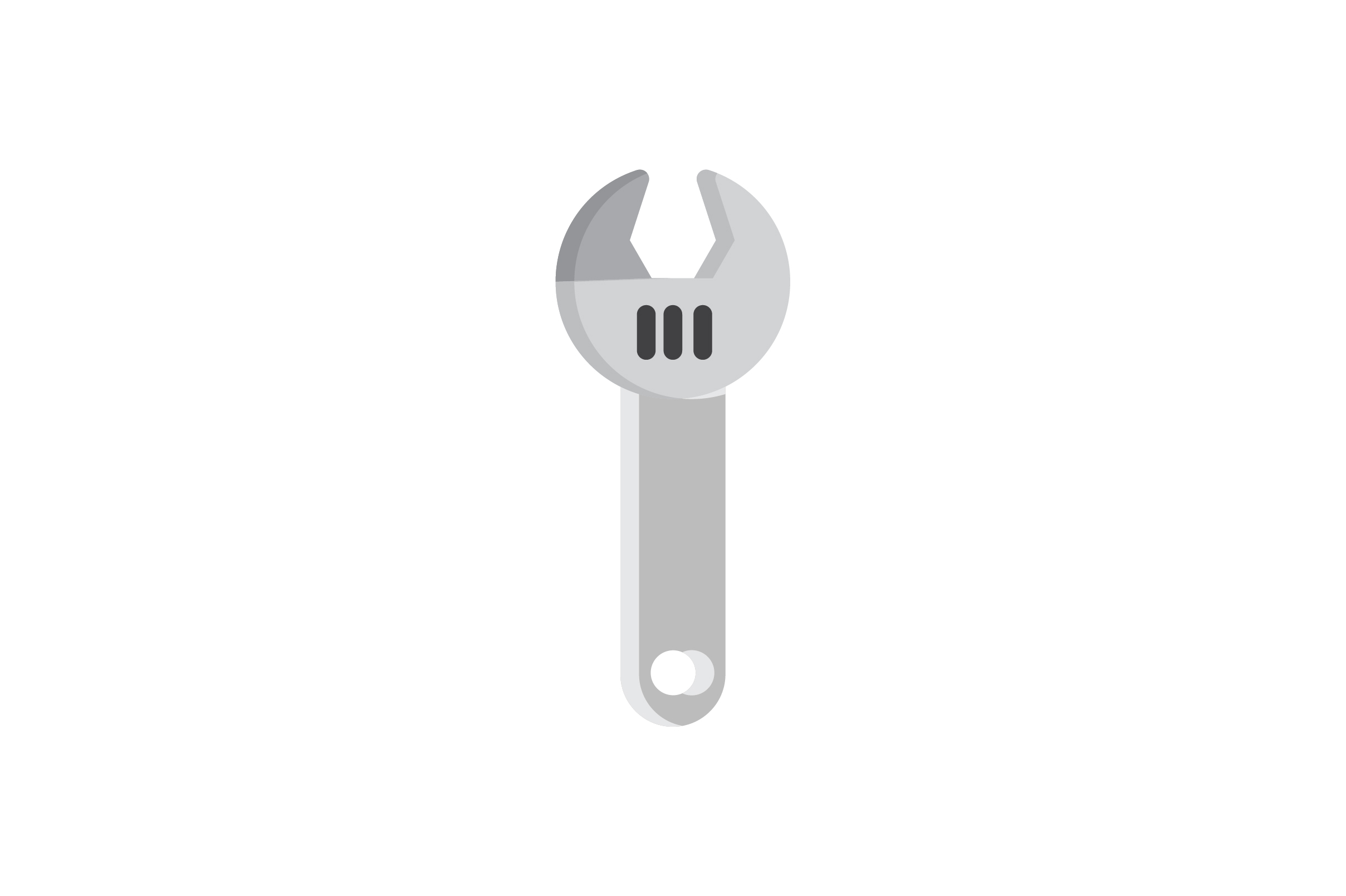 2417x1609 Wrench Vector Graphic