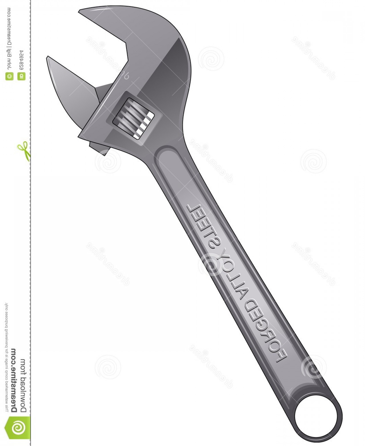 1278x1560 Stock Images Adjustable Wrench Vector Image Soidergi
