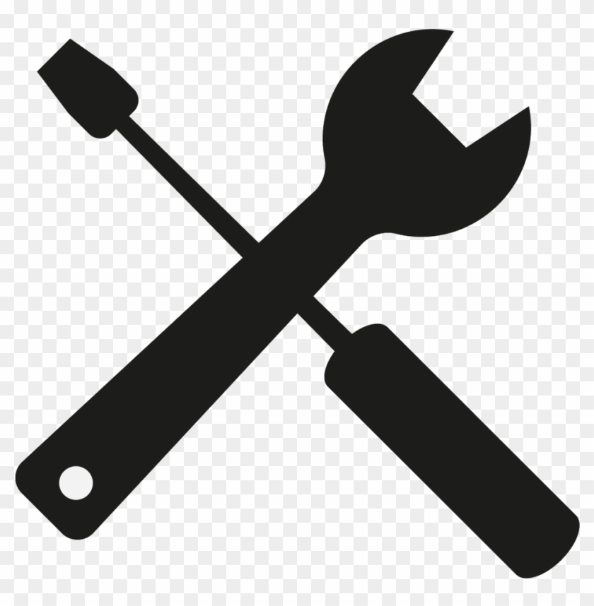 840x858 Black Clipart Wrench