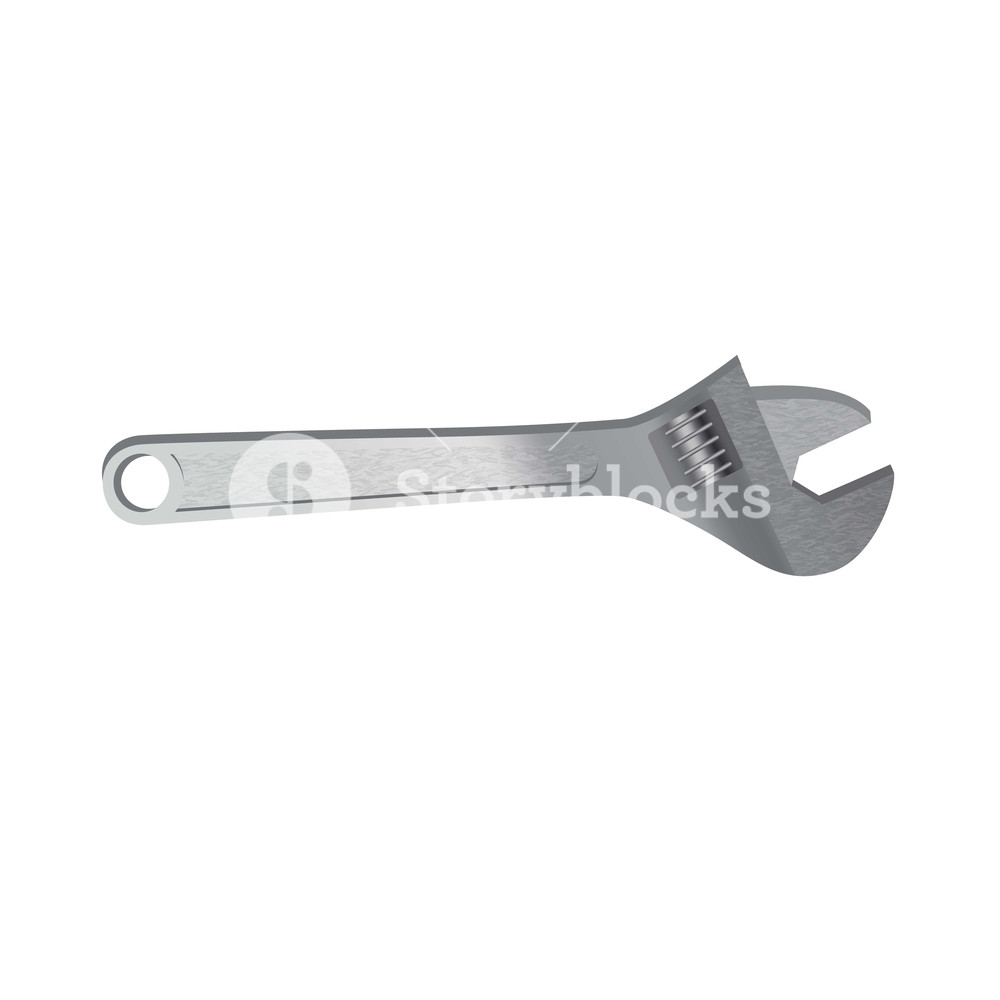 1000x1000 Wrench Icon Realistic Illustration Of Wrench Vector Icon For Web