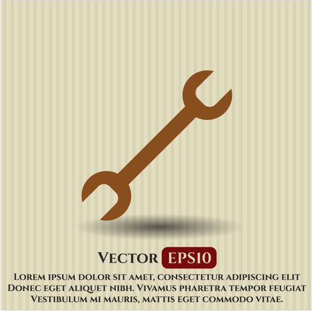 450x449 Wrench Vector Icon Or Symbol Freestock Vectors