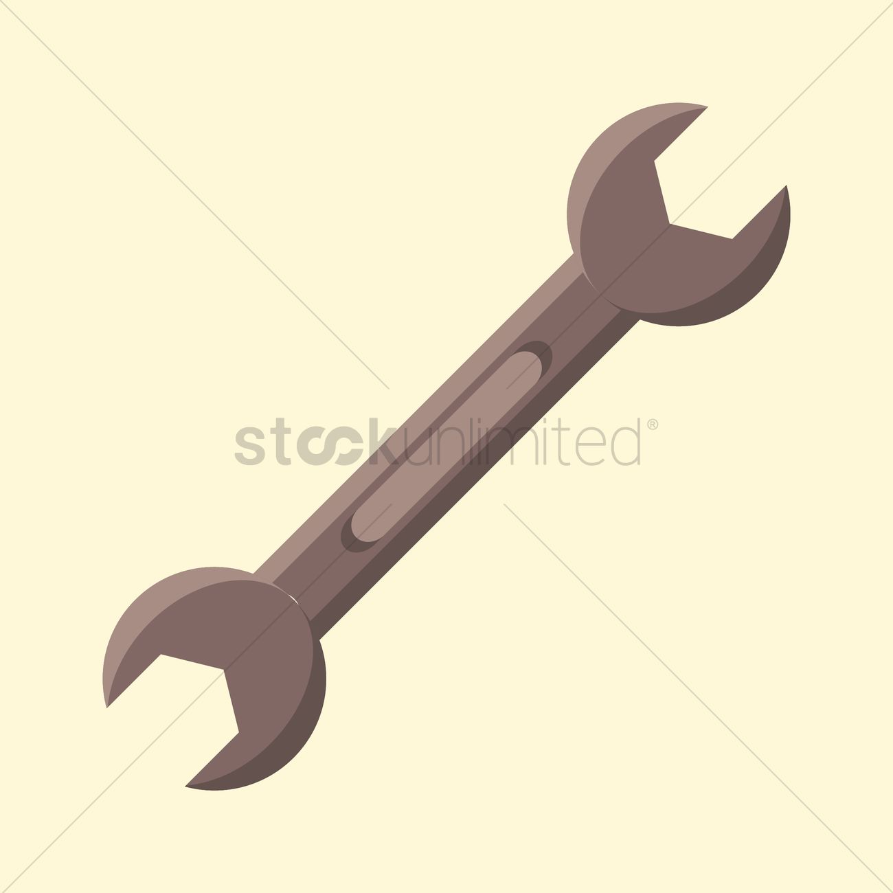 1300x1300 Free Wrench Vector Image