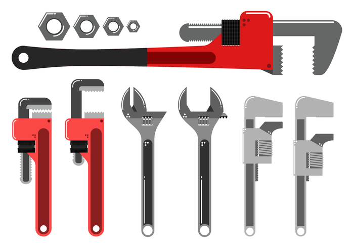 700x490 Wrench Free Vector Art