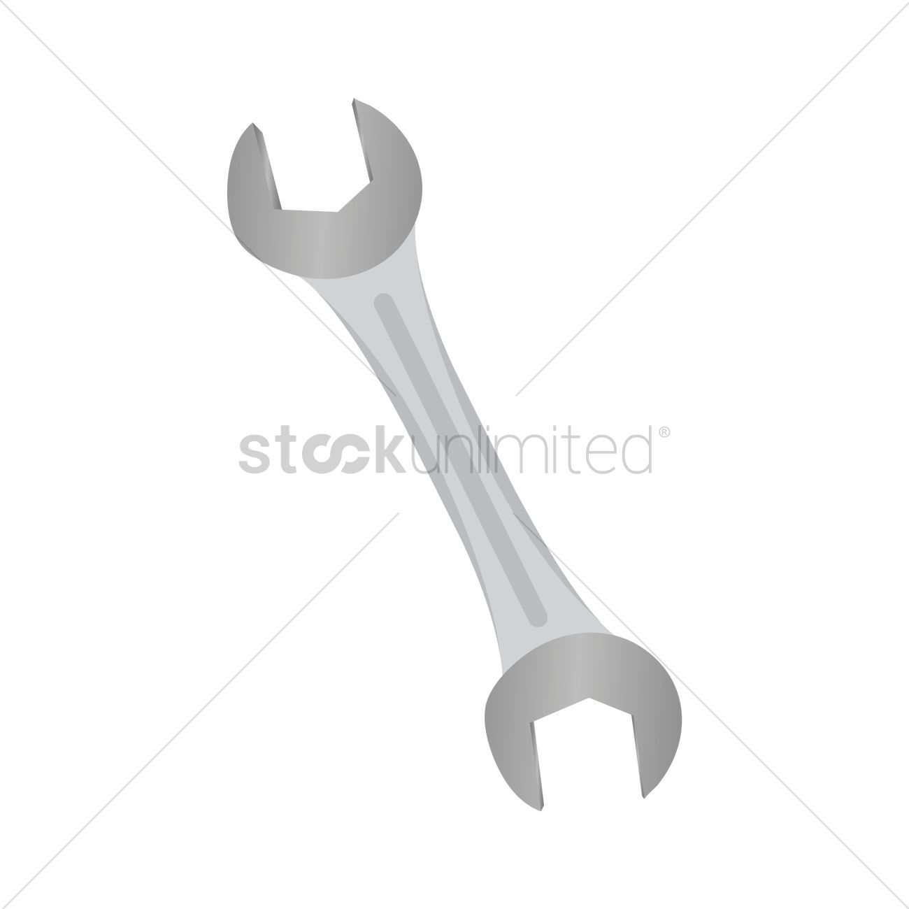 1300x1300 Wrench Vector Image