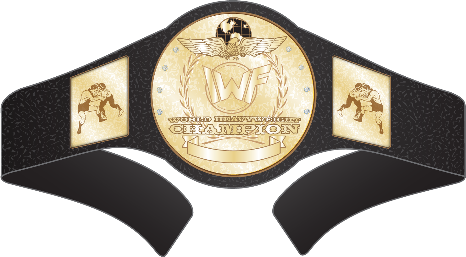 1482x818 Wrestling Belt Vector