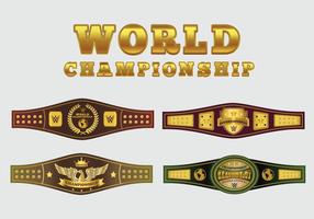 286x200 Champion Belt Free Vector Art