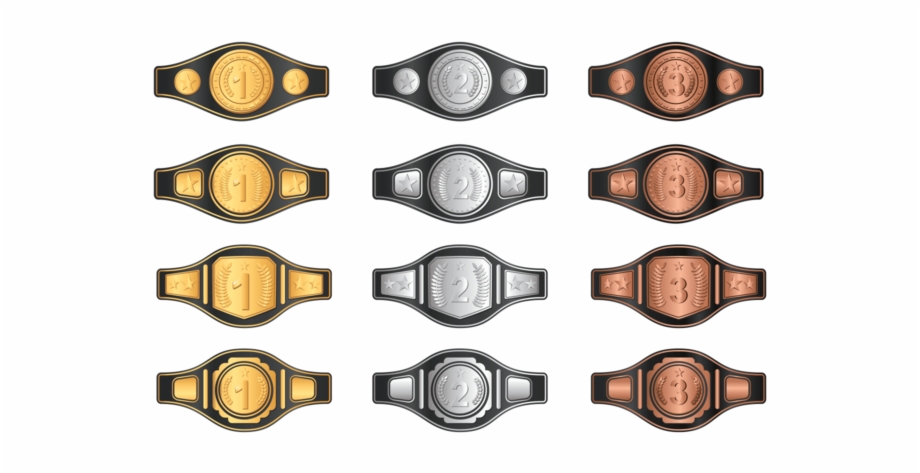 920x473 Champion Belt Vector