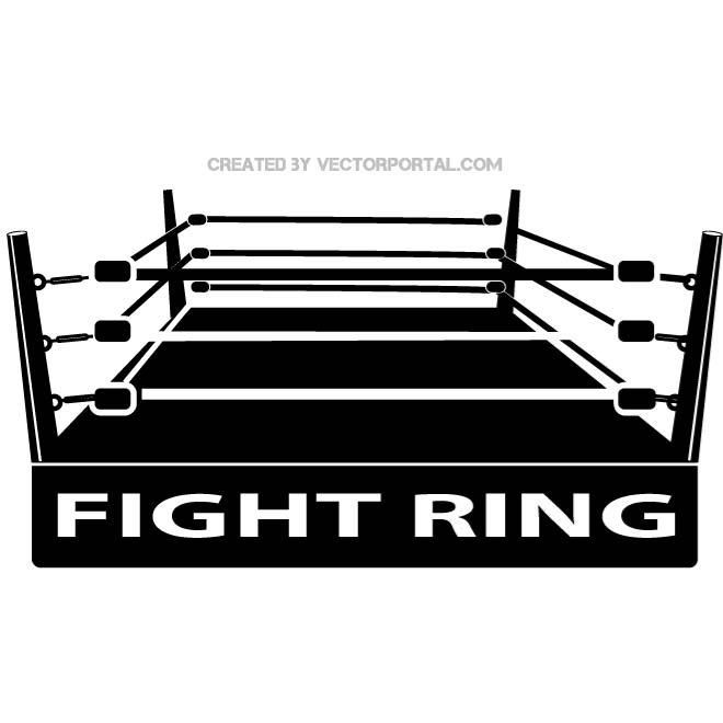 660x660 Boxing Ring Vector Image Sports Free Vectors In Rings