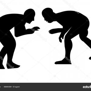 300x300 Stock Illustration Wrestling Silhouette Clip Art On Sarahgardan