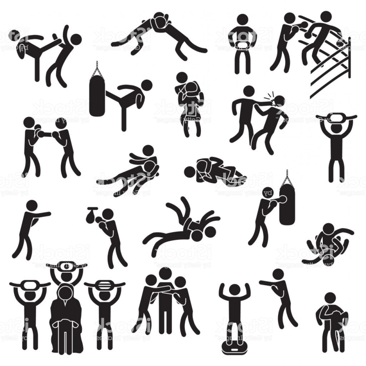 Download Wrestling Silhouette Vector at Vectorified.com | Collection of Wrestling Silhouette Vector free ...