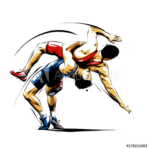 500x500 Wrestling Action