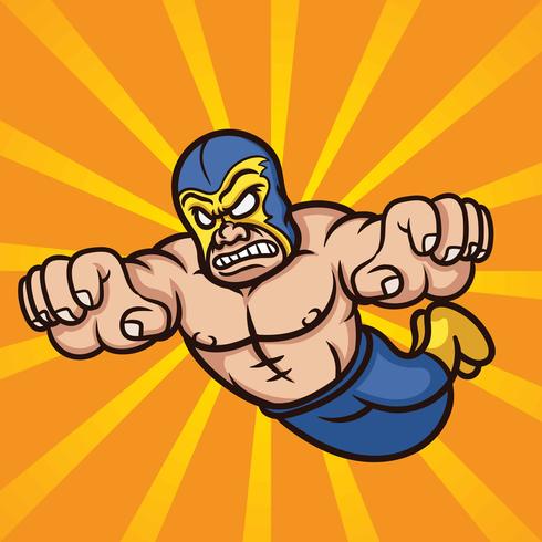 Mexican Wrestler Background 490x490 Mexican Wrestler Background