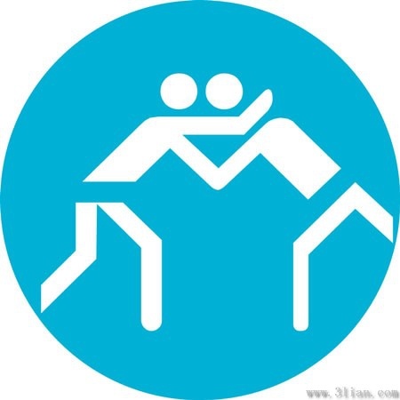 Wrestling Icon Vector Free Vector In Adobe Illustrator 450x450 Wrestling Icon Vector Free Vector In Adobe Illustrator