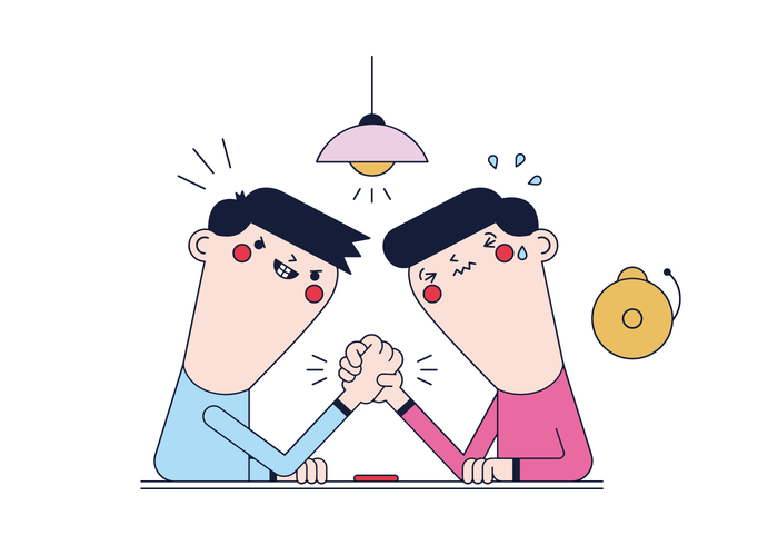 Free Arm Wrestling Vector 700x490 Free Arm Wrestling Vector