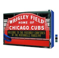 Wrigley Field Marquee Vector