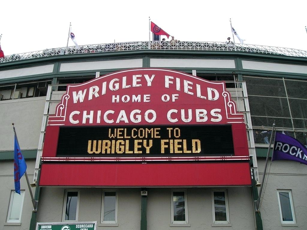 1024x766 Wrigley Field Sign