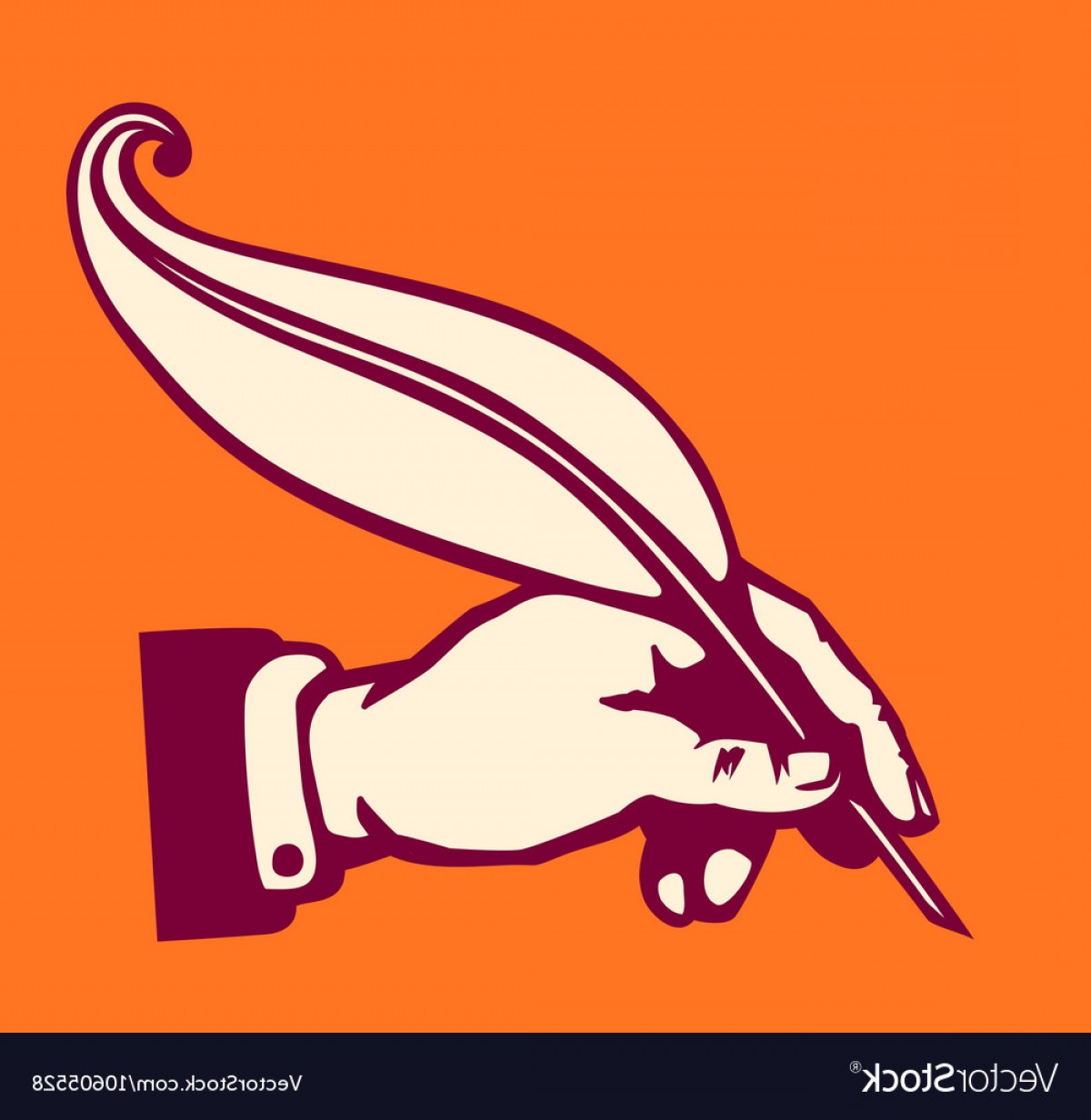 1200x1232 Writing Pen With Hand Vector Catchsplace