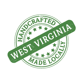 288x288 Made In West Virginia Logo Vector Stamp Style Royalty Free Art