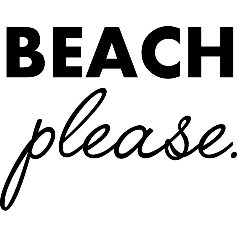 800x800 Beach Please Vector Png