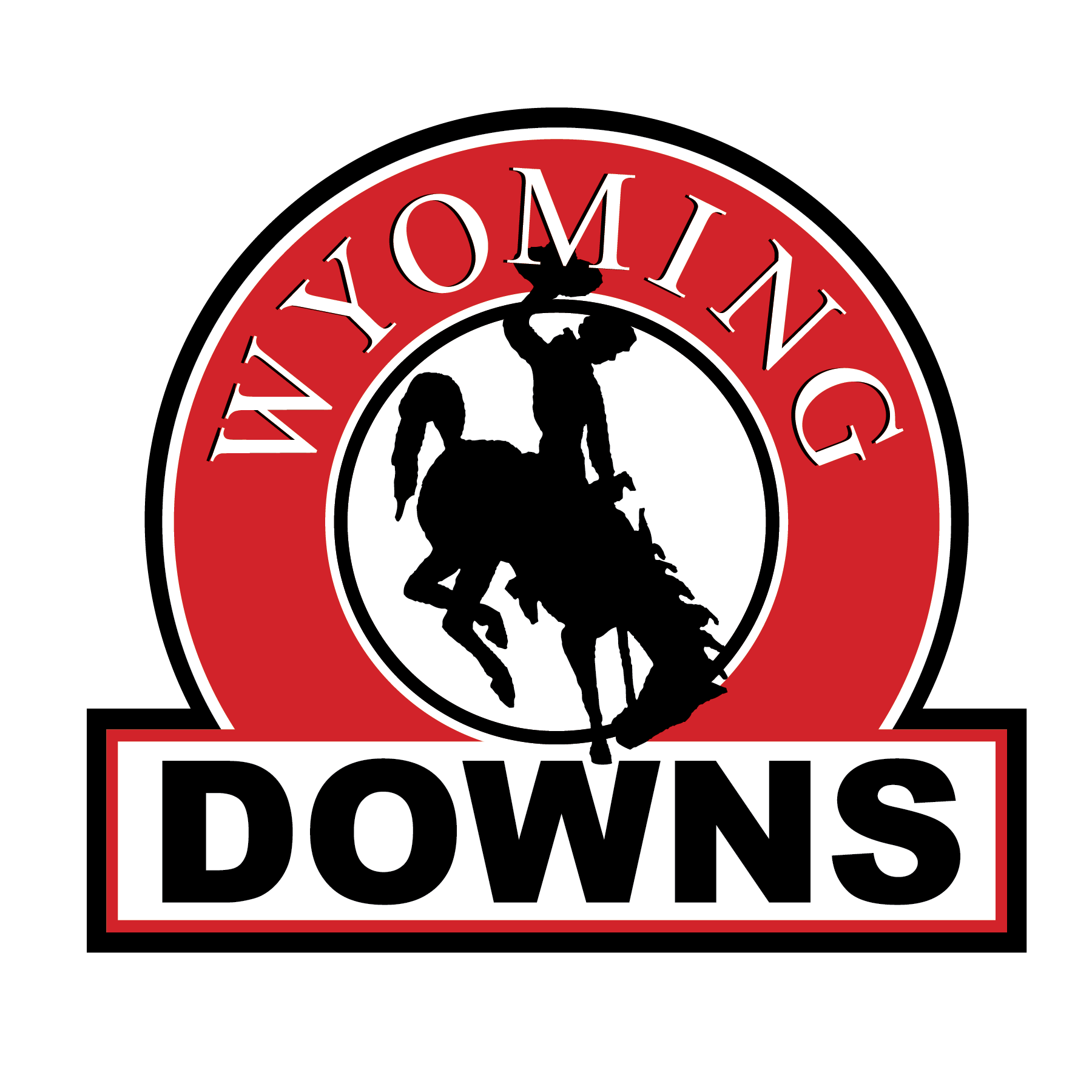 1800x1800 Wyoming Downs Racetrack Vector Logo Allegra Revisions